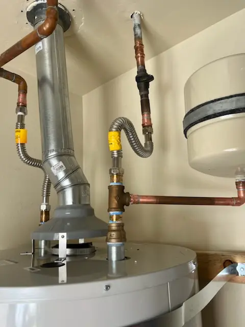 Water heater installation and plumbing repair in McDermitt